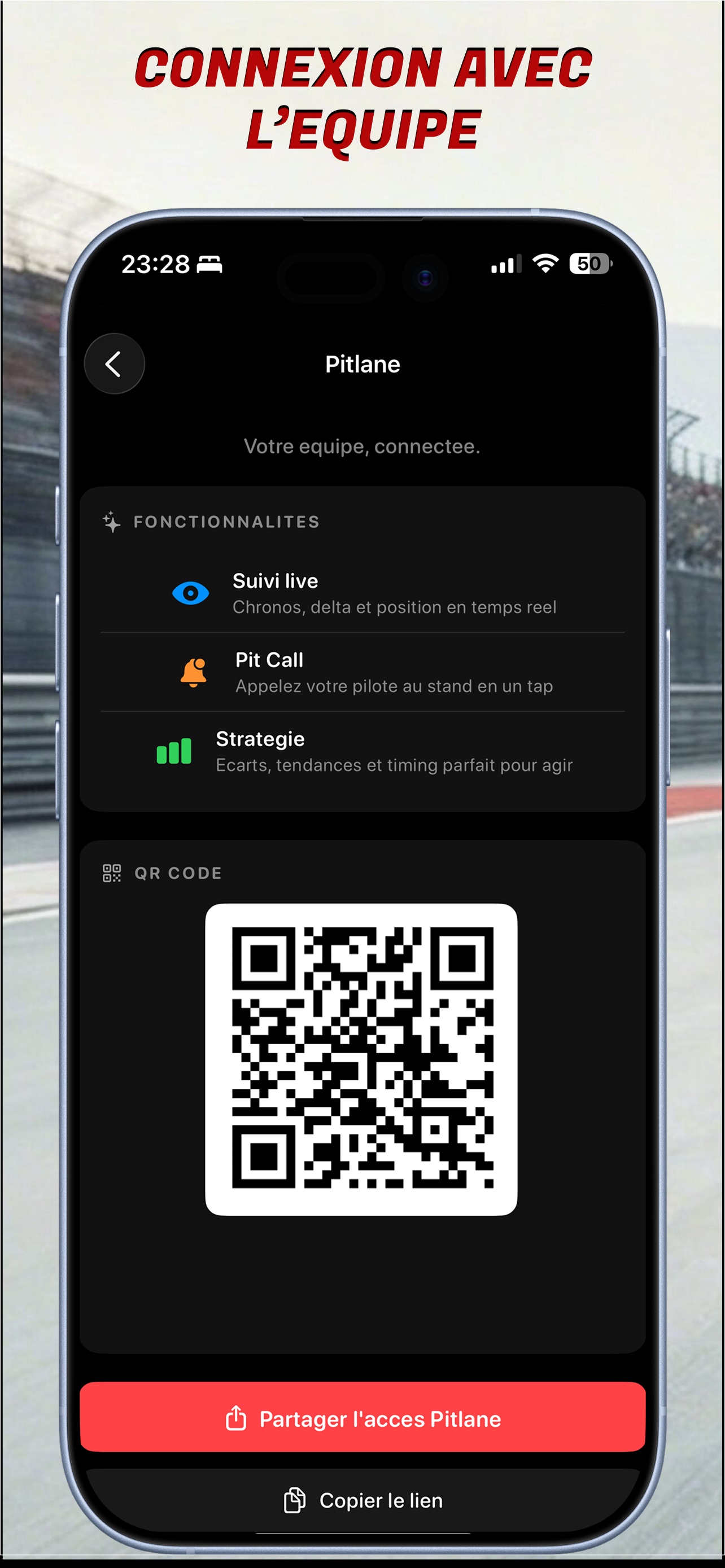 Connexion équipe et trajectoires partagées